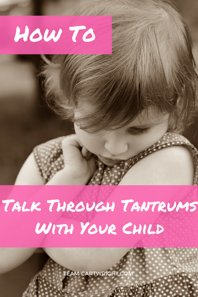 Big feelings: Talking through tantrums with your child - Team Cartwright
