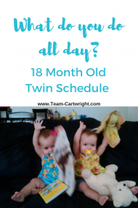 18-month-old schedule for twins. Toddler 18 month schedule.