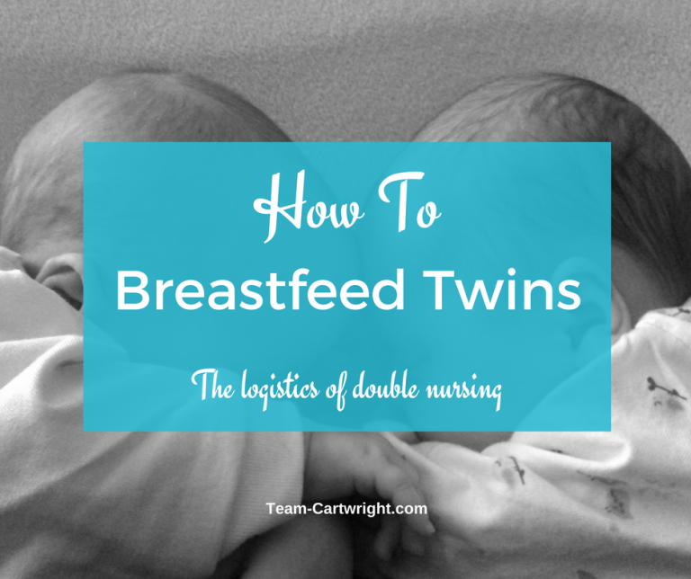How to breastfeed twins The logistics of double nursing Team Cartwright