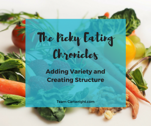 Solving picky eating in toddlers and preschoolers by adding variety and creating structure.