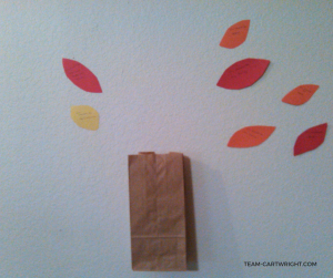 How to make a thankful tree to celebrate Thanksgiving.