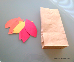 How to make a thankful tree to celebrate Thanksgiving.