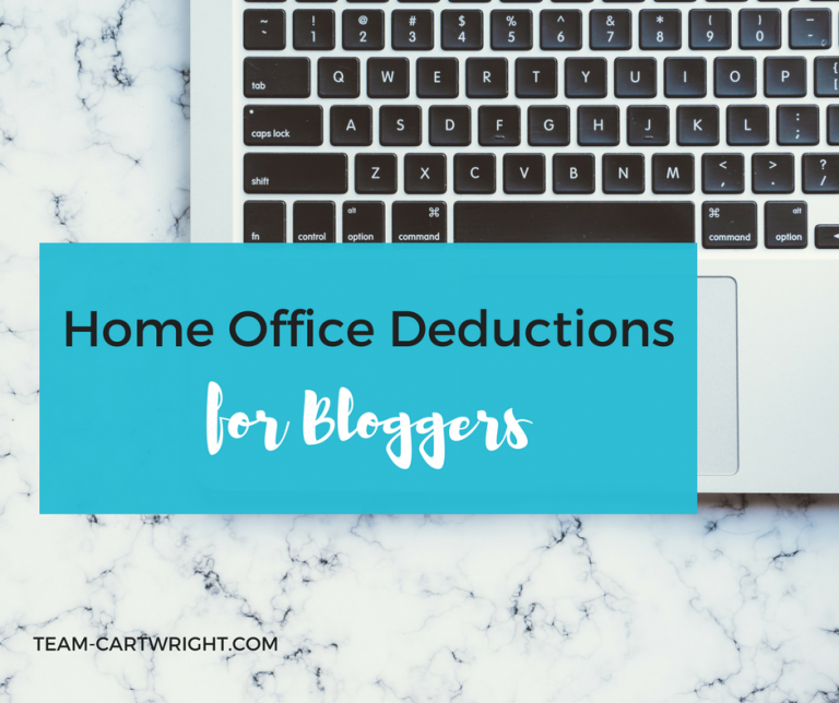 Home Office Deductions for Bloggers Team Cartwright