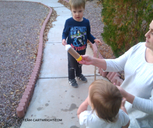 Easter Egg Rockets! They are very easy to make and super fun. You need plastic Easter Eggs and a toilet paper tube! Enjoy! Preschool Science Activity | Easter Science for kids | Easy Easter STEM | Easter learning activity #STEM #science #activity #Easter #project #preschool #toddler #kids Team-Cartwright.com