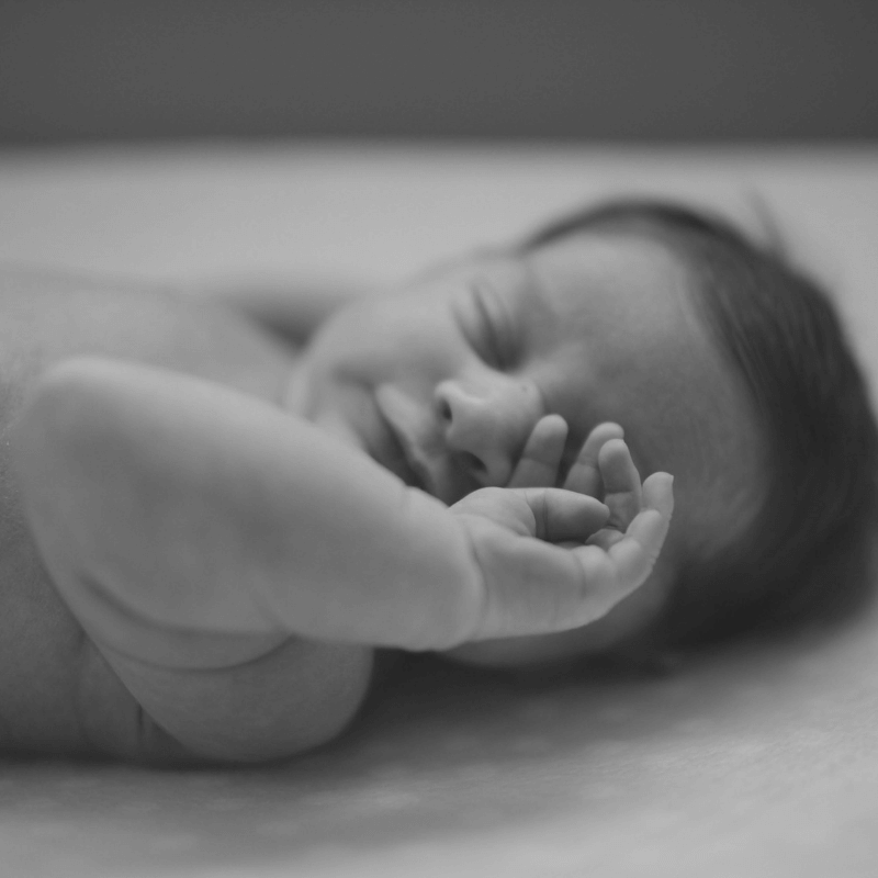 picture of a sleeping baby