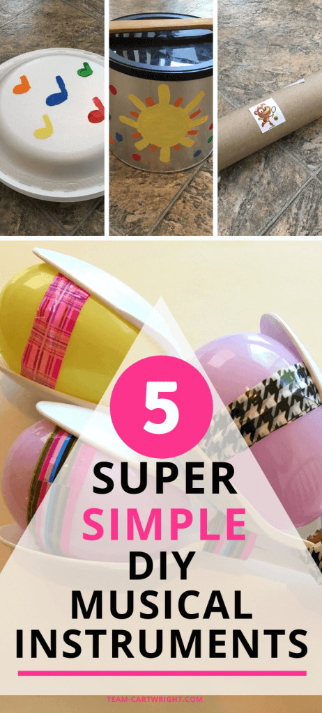 Super Simple DIY Musical Instruments for Kids