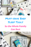 Sleep is important for everyone! Here are the best sleep tools to help baby sleep, and the whole family rest. #newbornsleep #babysleep #sleepprops #babywise #sleeptools #sleeptips Team-Cartwright.com