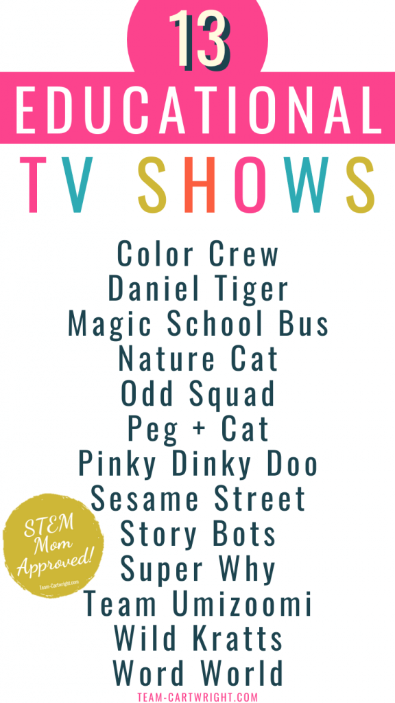 educational tv shows for toddlers and preschoolers