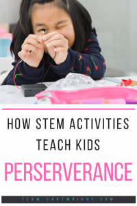 Teaching children about science is about so much more than just memorizing facts.  It's about critical thinking, perseverance, accepting failure, and more.  There are real life lessons found in the scientific method.  #lifelessons #kids #toddlers #preschoolers #values #teachingvalues #positiveparenting Team-Cartwright.com