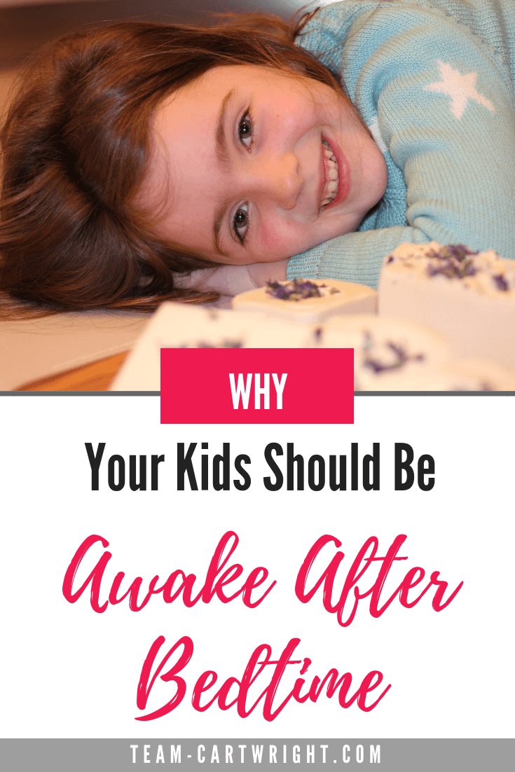 Do you put your child to bed only to have them  not fall asleep right away?  Good! There are some real benefits to your child being in bed but awake. Learn why this is special time is so valuable to kids. #Bedtime #KidsSleep #ToddlerSleep #AwakeInBed #PositiveParenting #EmotionalDevelopment #BedtimeTroubleShooting #StayInBed #SleepTips Team-Cartwright.com