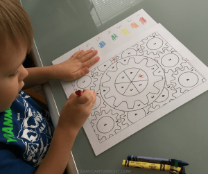 7 Big Benefits Coloring Provides to Kids. Simple activities pack a big punch. Learn all coloring does, plus free coloring pages! #coloring #printables #learning #activity #toddlers #preschoolers Team-Cartwright.com