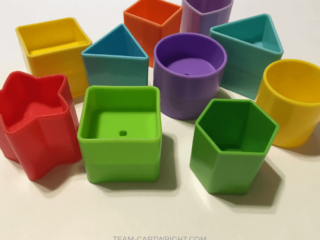 Learn why teaching toddlers and preschoolers shapes is so important, plus get some free printables to make learning fun! #shapes #learning #activity #toddler #preschool #STEM #development #printable Team-Cartwright.com