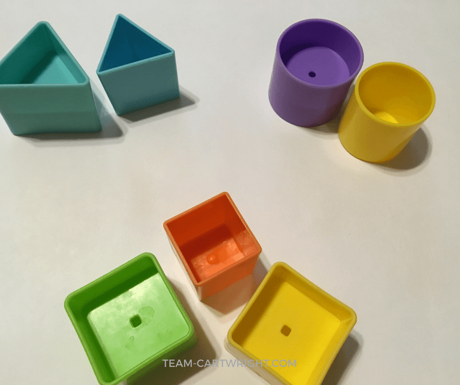 Leaing shapes builds literacy and math skills kids carry through their whole lives. Lea why shapes matter and fun ways to work on them. Plus free printables to help! #shapes #toddler #leaing #activity #preschool #homeschool #STEM #literacy Team-Cartwright.com