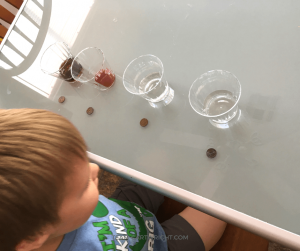 How to clean pennies with ketchup! Simple STEM for kids to explore chemistry and have fun! #chemistry #STEM #science #activity #kids #preschool Team-Cartwright.com