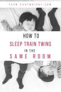 How to Sleep Train Twins, Set Up a Schedule