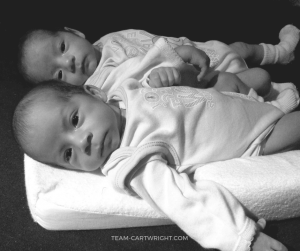 How do you get your twins on a schedule? The second step is to wake your twins up to eat and then have a bedtime routine. Twin wake times and bedtime routine suggestions. #twinschedules #twinwaketimes #bedtimeroutines #twins #babywise #babywiseschedules Team-Cartwright.com