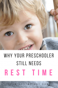Rest time for preschoolers. Why your preschooler still needs quiet time during the day and activities to try during it. #rest #restime #quiettime #preschooler #toddler #schedule #activities Team-Cartwright.com