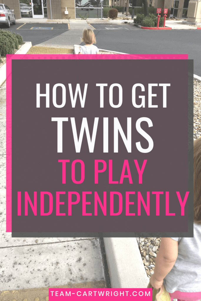 How To Get Twins to Play Independently tips for toddler twins