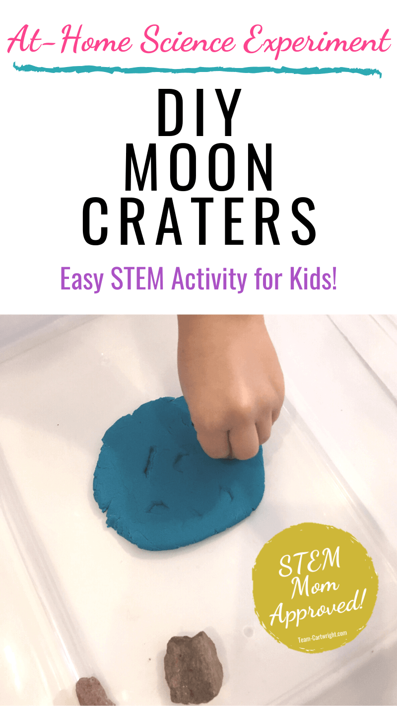 How to make DIY Moon Craters At Home STEM Activities for Kids