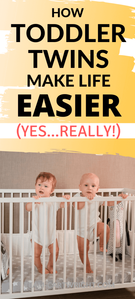 How Toddler Twins Make Life Easier