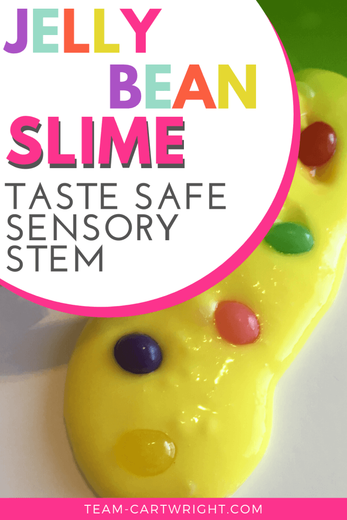 Jelly Bean Slime Taste Safe Sensory STEM