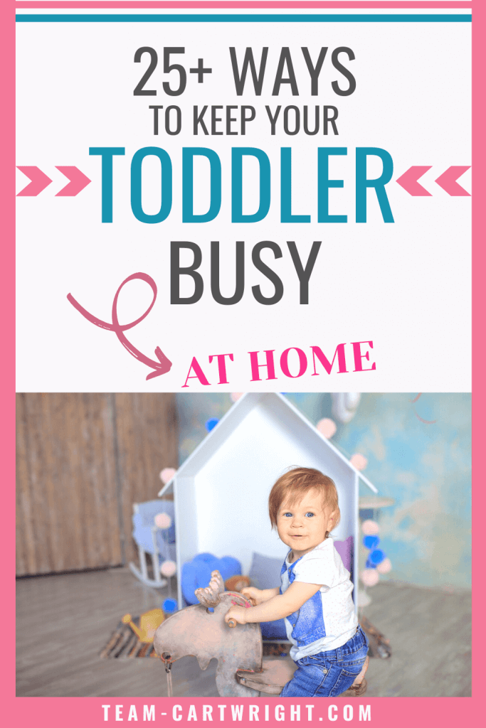 25 toddler activities for at home fun