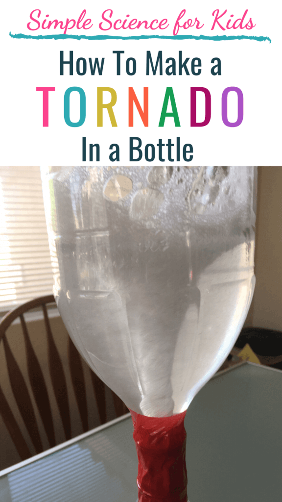 Simple Science for Kids: How To Make a Tornado in a Bottle