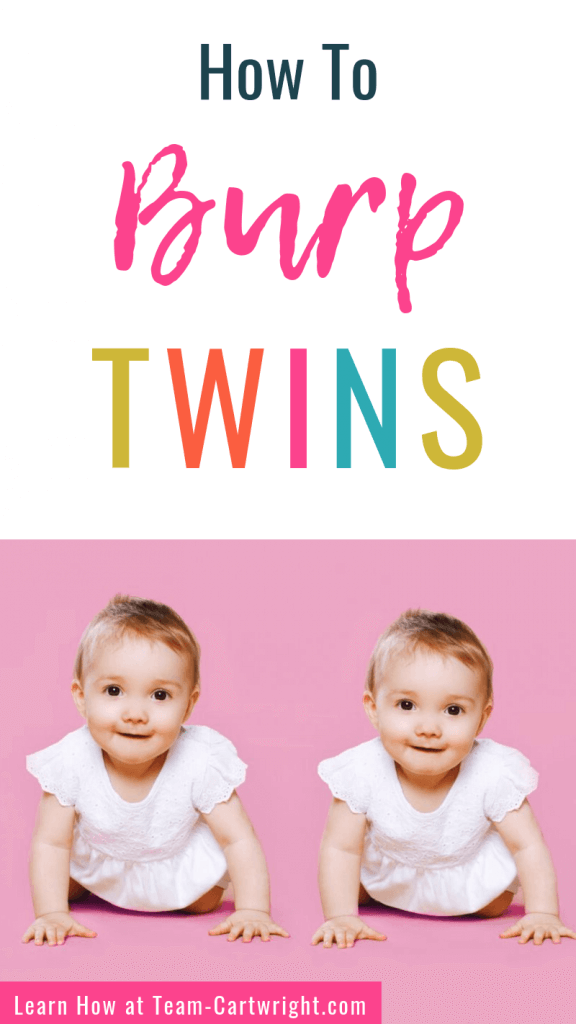 How to burp twins