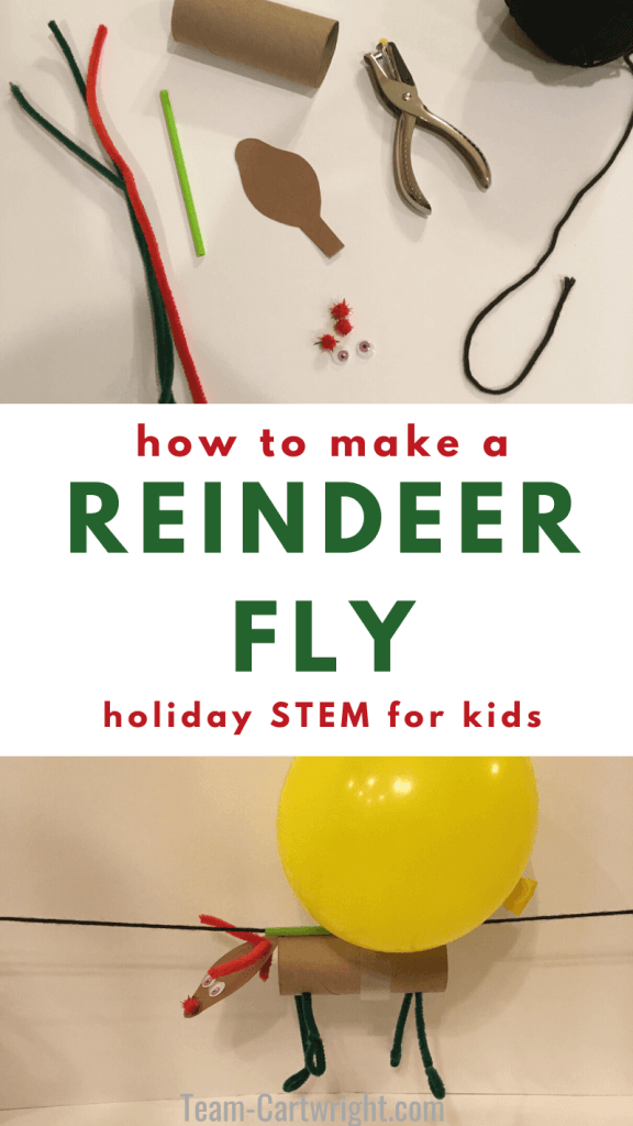 How To Make a Reindeer Fly: Holiday STEM for Kids