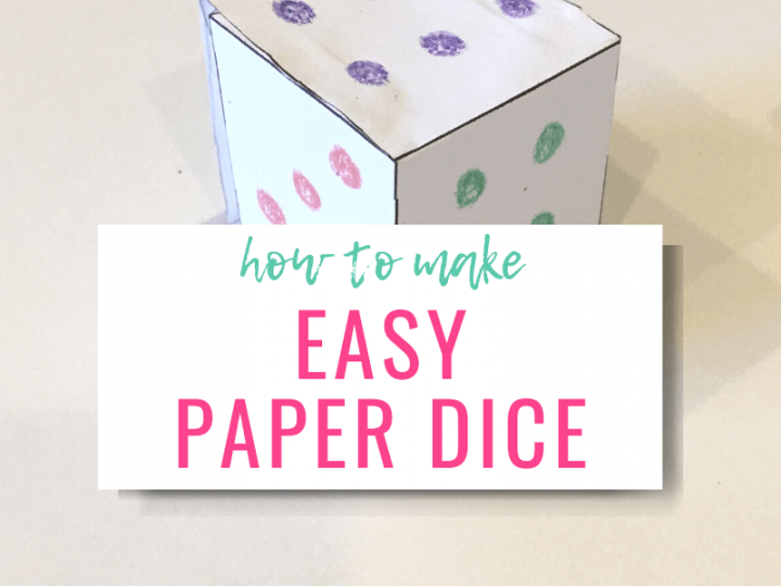 Download How To Make Paper Dice With Free Printable Team Cartwright