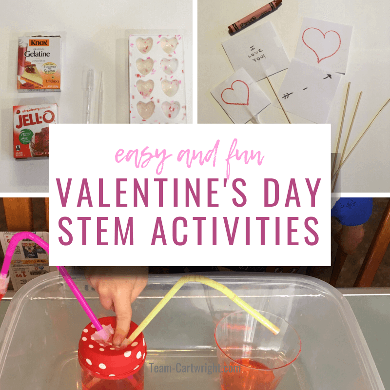 easy and fun Valentine's Day STEM Activities