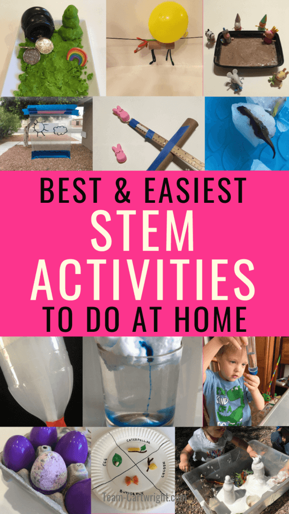 Best and Easiest STEM Activities to do at home