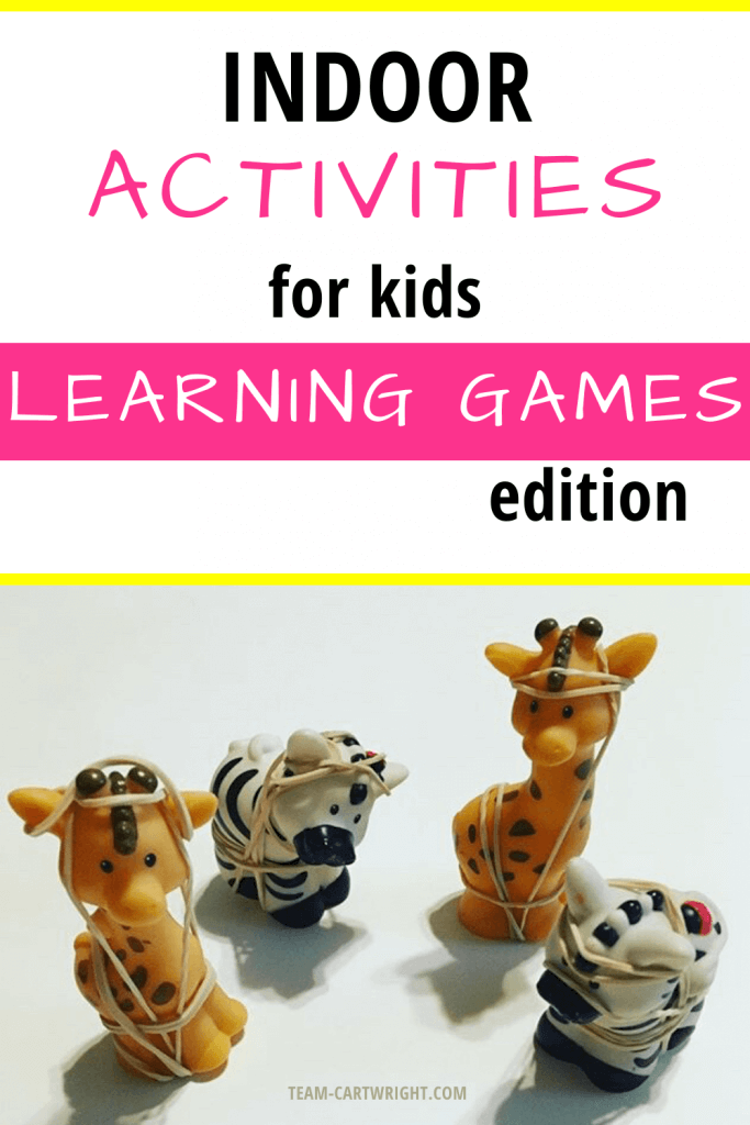 Indoor Activities for Kids Learning games at home