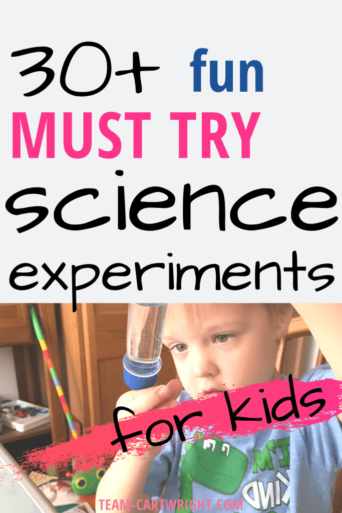 must try fun and easy science experiments for kids