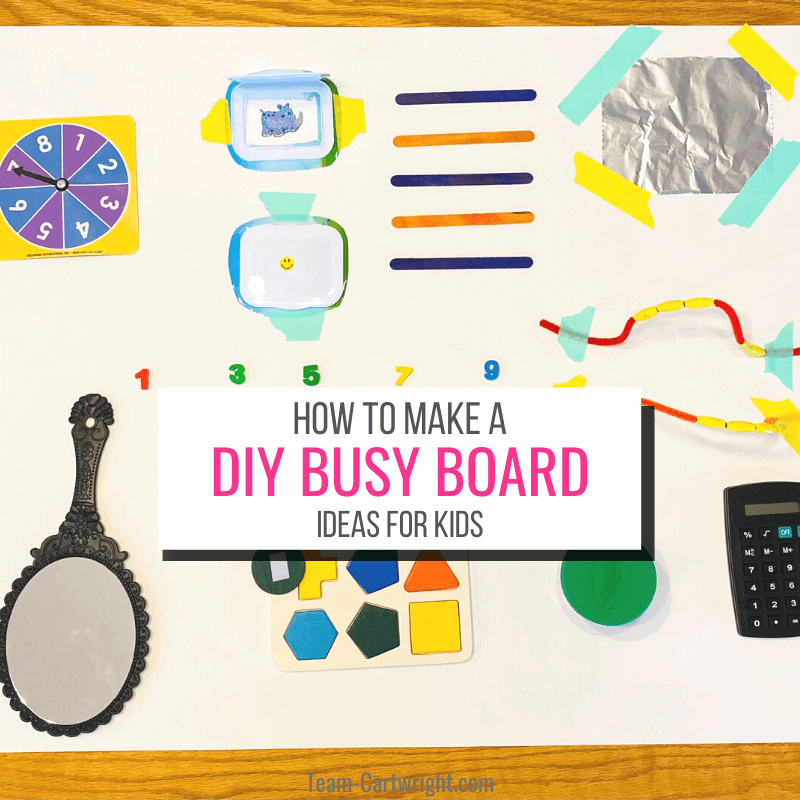 How to Make a Toddler Busy Board that Really Entertains